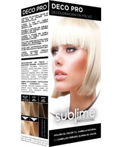 SUBLIME PROFESSIONAL BLEACHING POWDER DECO PRO 50 GR - Matu balināšanas pulveris