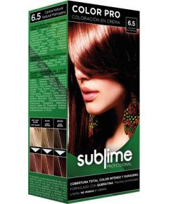 EC SUBLIME PROFESSIONAL HAIR COLOR CREAM COLOR PRO 6.7 INTENSE RED 50 ML - Краска для волос с кератином