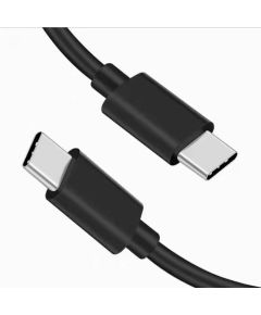 Goodbuy USB-C -> USB -C kabelis 18W | 100 cm melns