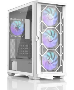 Zalman Z10 DUO White ATX ZM-IF120 x4