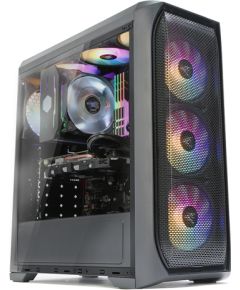 Zalman N5 MF ATX, RGB fan x4, Mesh