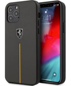 Ferrari FEOMSHCP12MDG Off Track Izturīgs Silikona Aizsargapvalks Apple iPhone 12 | 12 Pro Pelēks