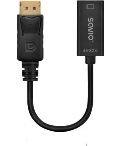 Savio AK-62 video cable adapter 0.2 m DisplayPort HDMI