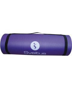 Exercise mat SVELTUS TRAINING MAT 1360 180x60x1cm Purple