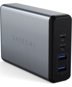 Lādētājs Satechi 2x USB-A 2x USB-C 3 A (ST-TC108WM)