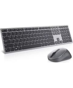 Dell KM7321W Premier Multi-Device Keyboard and Mouse Combo, Titan Grey, USB/Bluetooth, UK