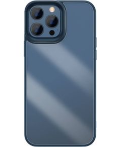 Baseus Crystal telefona futrālis iPhone 13 Pro (zils)