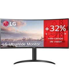 LG 34WP75CP-B LED display 86.4 cm (34") 3440 x 1440 pixels Wide Quad HD LCD Black