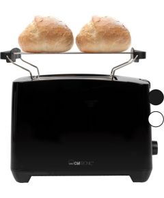 Toaster Clatronic TA3801B, black