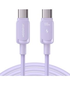 Cable S-CC100A14 100W USB C to USB C Joyroom / 100W / 1,2m (purple)