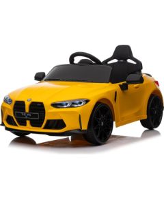Lean Cars BMW M4 vienvietīgs elektromobilis, dzeltens