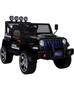Ar akumulatoru darbināms automobilis Jeep S2388, melns