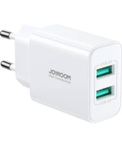 Charger Joyroom JR-TCN04, 2.1A (EU) 2 USB (White)