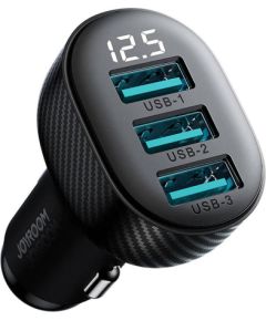 Car charger Joyroom JR-CCD03 , 3.4A, 3x USB Digital Display