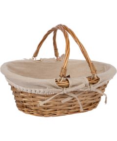 Basket MAXINE 40x31xH15cm, with 2 liftable handles