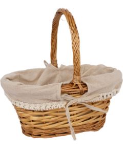 Basket MAXINE 31x23xH30cm, with a handle