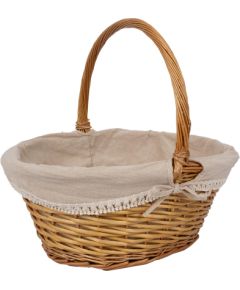 Basket MAXINE 44x35xH40cm, with a handle