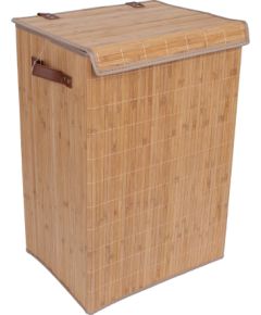 Laundry basket MAX BAMBOO 40x30xH60cm, with a lid