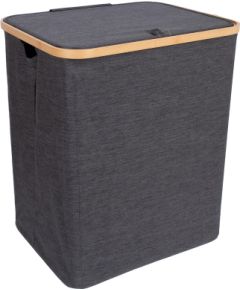 Laundry basket MAX GREY 45x36xH54cm, dark grey