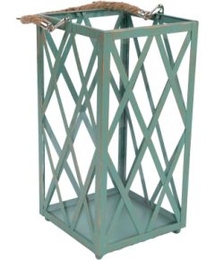 Lantern THALIE H28,5cm, green