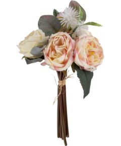 Artificial flower FLOWERLY bouquet, pink rose