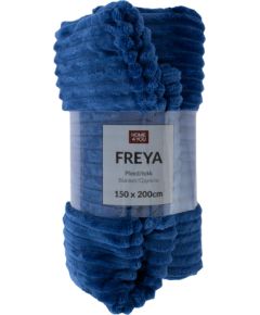 Plaid FREYA 150x200cm, dark blue