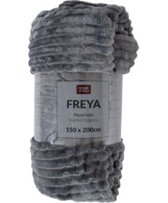 Plaid FREYA 150x200cm, bluish grey