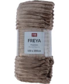 Plaid FREYA 150x200cm, moss brown