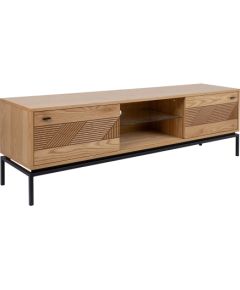 TV table CINDY 180x40xH55cm, MDF oak