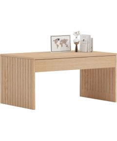 Coffee table SUNNY 100x60xH50cm, melamine oak
