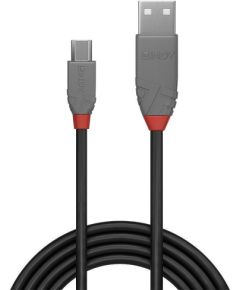 CABLE USB2 A TO MICRO-B 5M/ANTHRA 36735 LINDY