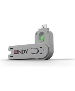 USB PORT BLOCKER KEY/GREEN 40621 LINDY