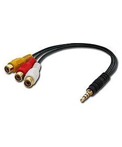 ADAPTER 3.5MM TO 3XPHONO F/35539 LINDY