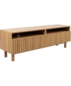 TV table SUNNY 150x40xH50cm, melamine oak
