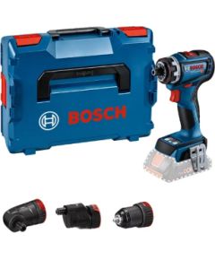Urbjmašīna-skrūvgriezis Bosch GSR 18V-90 FC Professional; 18 V (bez akumulatora un lādētāja) + L-BOXX 136