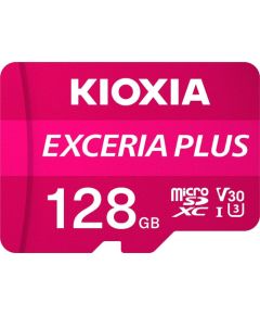 Kioxia Exceria Plus MicroSDXC 128 GB Class 10 UHS-I/U3 A1 V30 (LMPL1M128GG2)