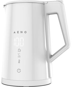 AENO Electric Kettle EK8S Smart: 1850-2200W, 1.7L, Strix, Double-walls, Temperature Control, Keep warm Function, Control via Wi-Fi, LED-display, Non-heating body, Auto Power Off, Dry tank Protection