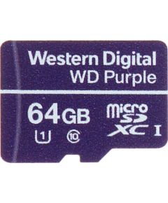 WD Purple MicroSDXC 64 GB Class 10 UHS-I/U1  (SD-MICRO-10/64-WD)