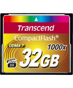 Transcend 1000x Compact Flash 32 GB  (TS32GCF1000)