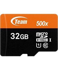 TeamGroup 500x MicroSDHC 32 GB Class 10 UHS-I/U1  (TUSDH32GUHS03)