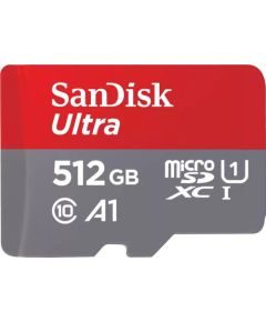 SanDisk SanDisk Ultra 512 GB - A1 / UHS Class 1 / Class10 - microSDXC UHS-I