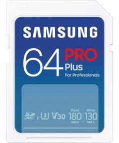 Samsung PRO Plus SDXC 64 GB U3 V30 (MB-SD64S/EU)