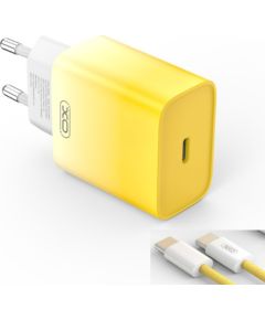 XO CE18 PD Зарядное Устройство 30W + USB-C - USB-C Cable 1m