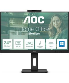 AOC 24P3CW computer monitor 60.5 cm (23.8") 1920 x 1080 pixels Full HD LED Black
