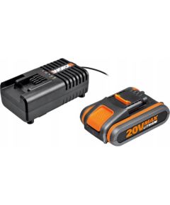 Worx akumulator 20V 2,0Ah + ładowarka 2a (WA3601)
