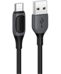 Usams US-SJ596 USB-C kabelis | 3A 1m melns