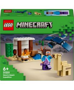 LEGO Minecraft Pustynna wyprawa Steve’a (21251)