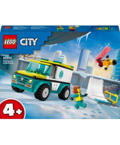 LEGO Friends Karetka i snowboardzista (60403)