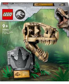 LEGO Jurassic World Szkielety dinozaurów — czaszka tyranozaura (76964)