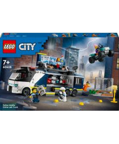 LEGO City Policyjna ciężarówka z laboratorium kryminalnym (60418)